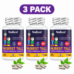 NuBest Tall 10+ Teens Growth Formula 60 Capsules ( Pack of 3 )