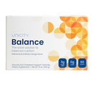Unicity Balance Glucose and Cholesterol Support Drink Mix, Orange Flavor, 60 Packets