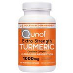 Qunol Extra Strength Turmeric Curcumin Complex 1000mg - 120 Vegetarian Capsules