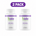 Biote DIM SGS+ Hormone & Detox Support 60 Capsules ( Pack of 2 )