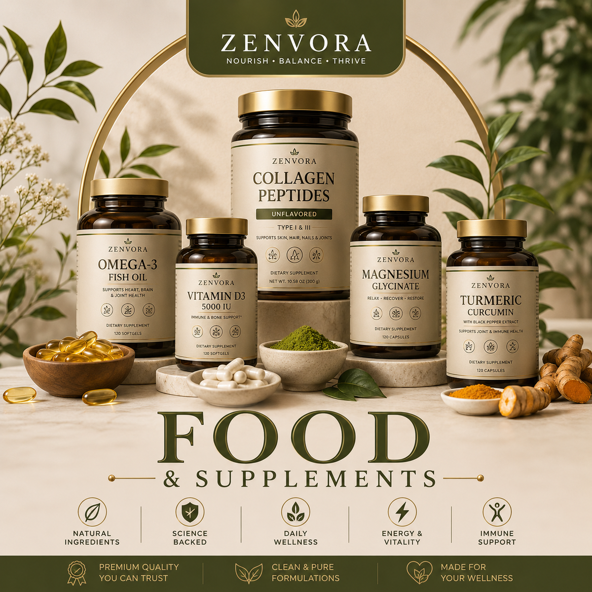 Food Supplements & Multivitamins