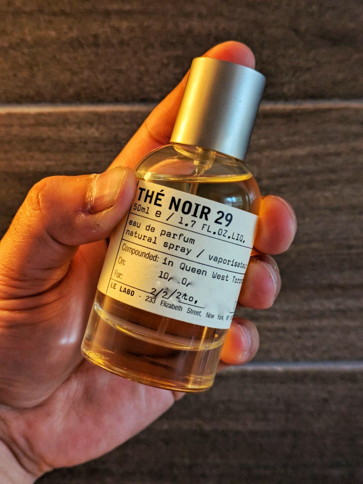 Thé Noir 29 Eau de Parfum 100ml