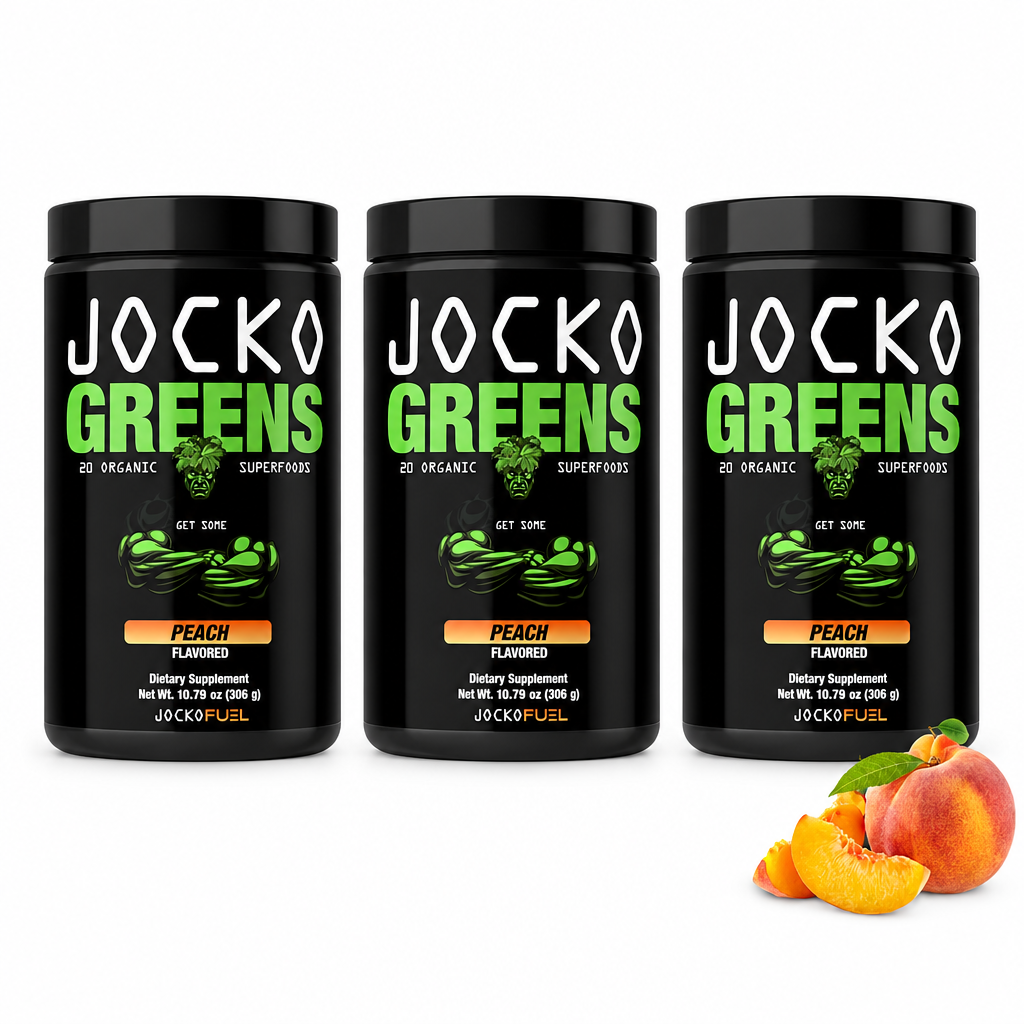 Jocko Greens Peach Organic Superfood Powder ( Pack of 3 )