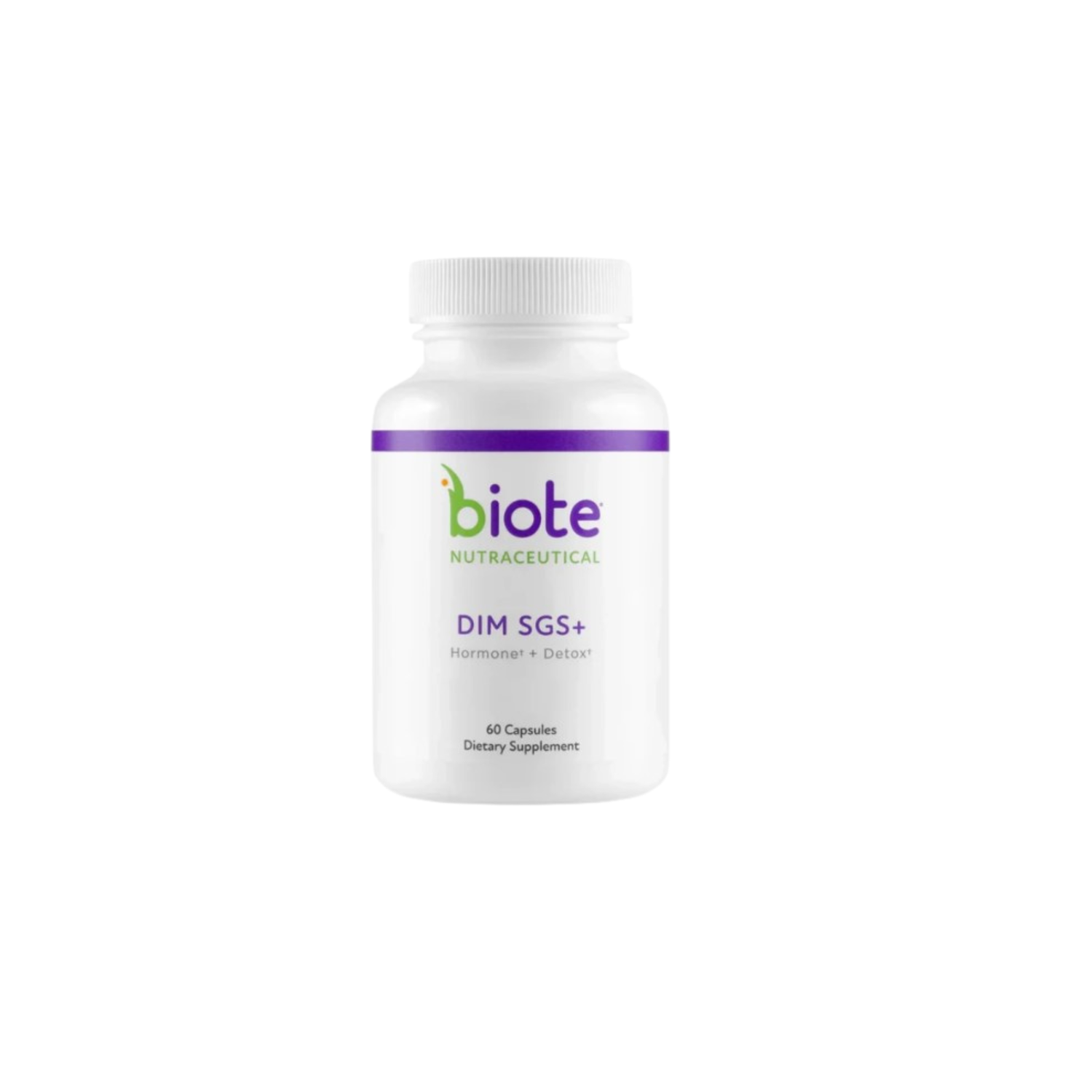 Biote DIM SGS+ Hormone + Detox Support 60 Capsules