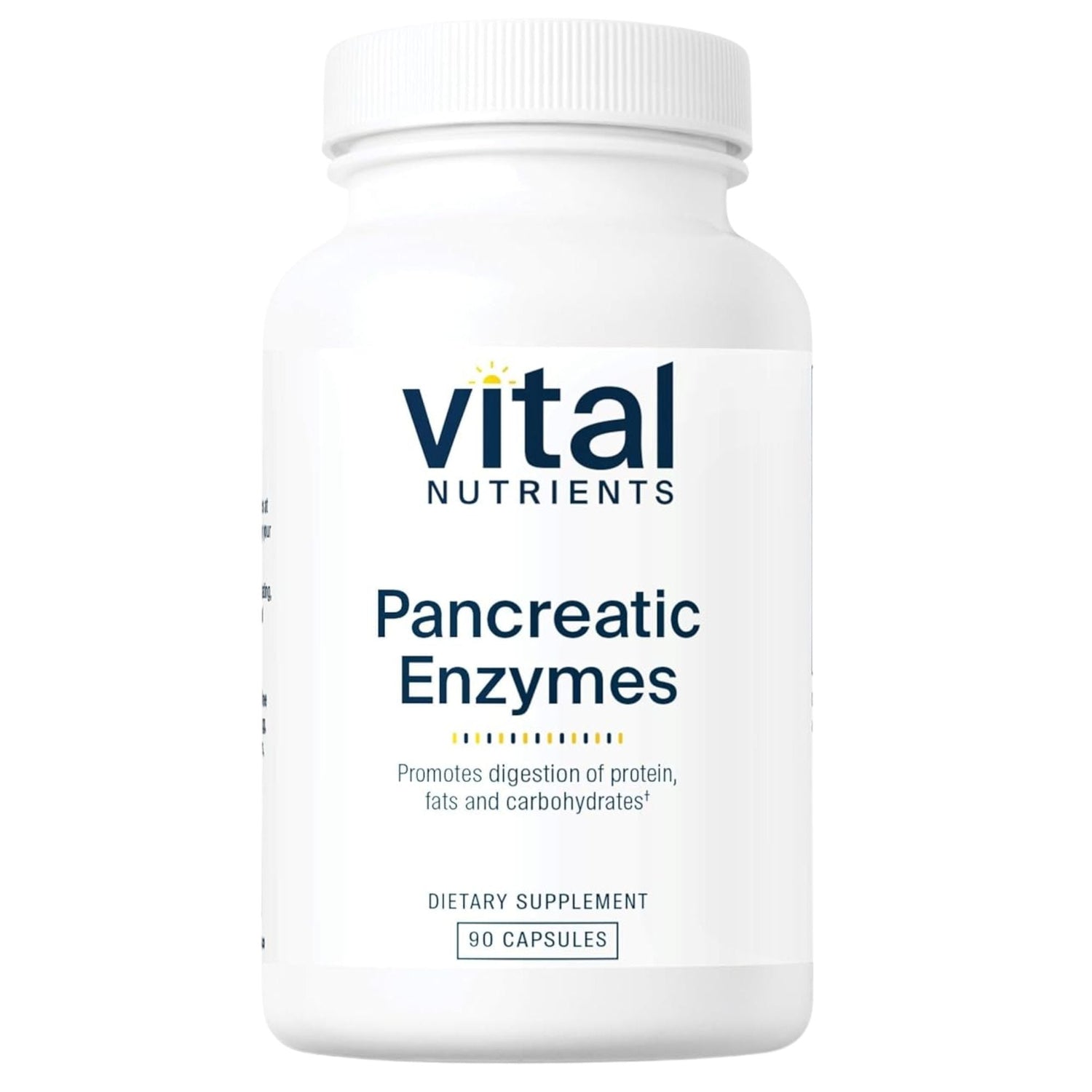 Vital Nutrients Pancreatic Enzymes - 90 Capsules | Digestive Support