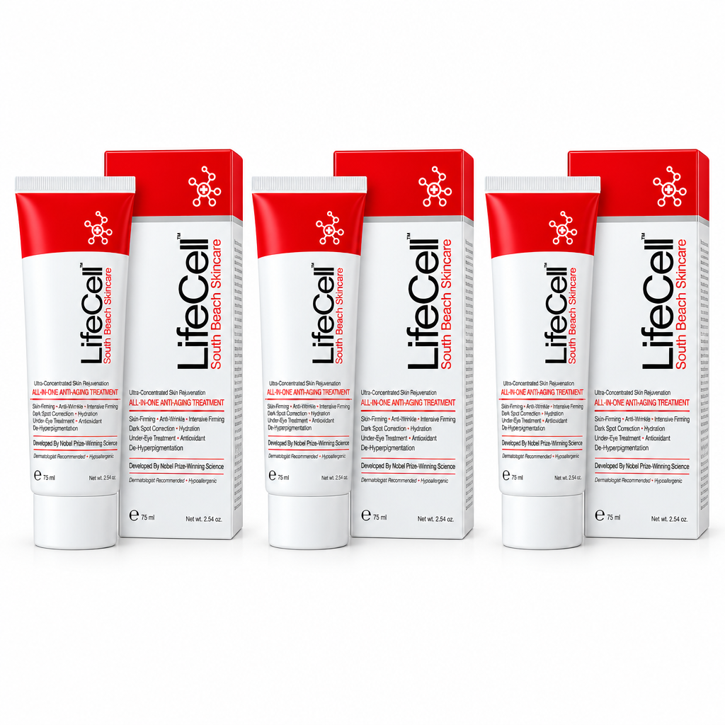LifeCell All-In-One Skin Tightening Treatment ( Pack of 3 )