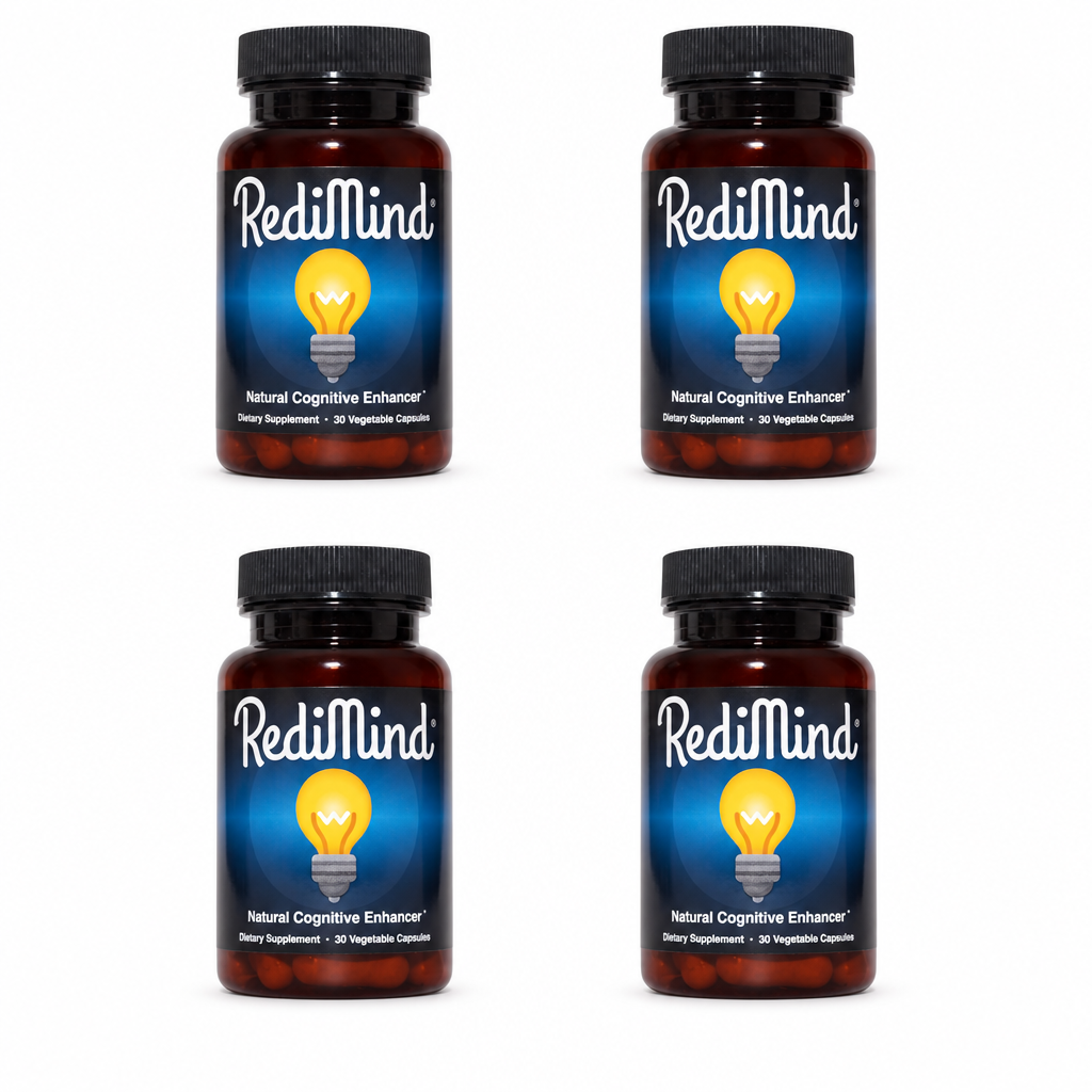 RediMind Natural Cognitive Enhancer 30 Capsules ( Pack of 4 )