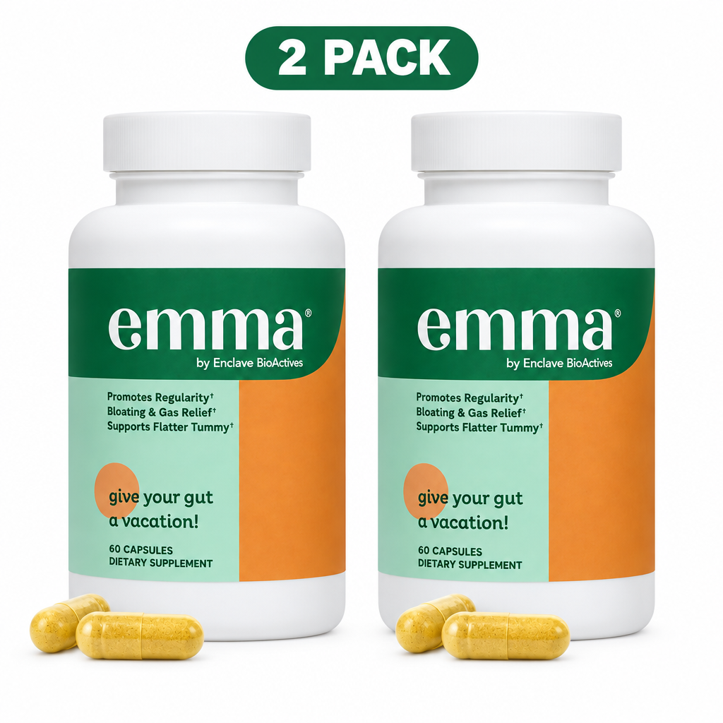 Emma Gut Health Support 60 Capsules ( Pack of 2 )