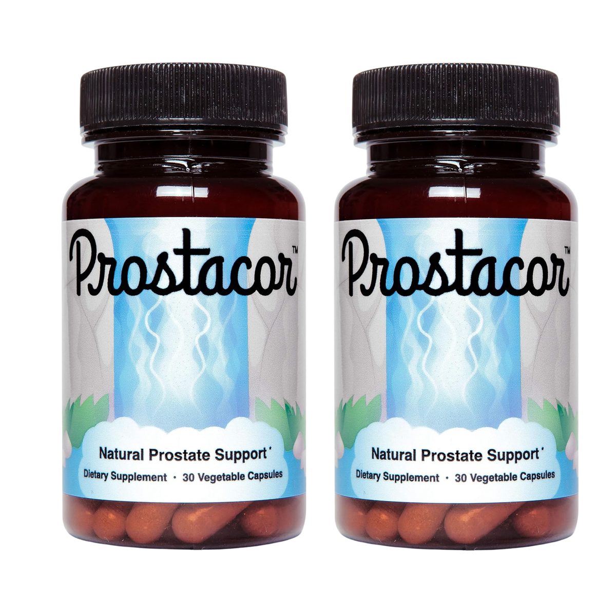 Prostacor Natural Prostate Support - 30 Vegetable Capsules