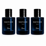 3 perfume bottles
