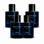4 perfume bottles