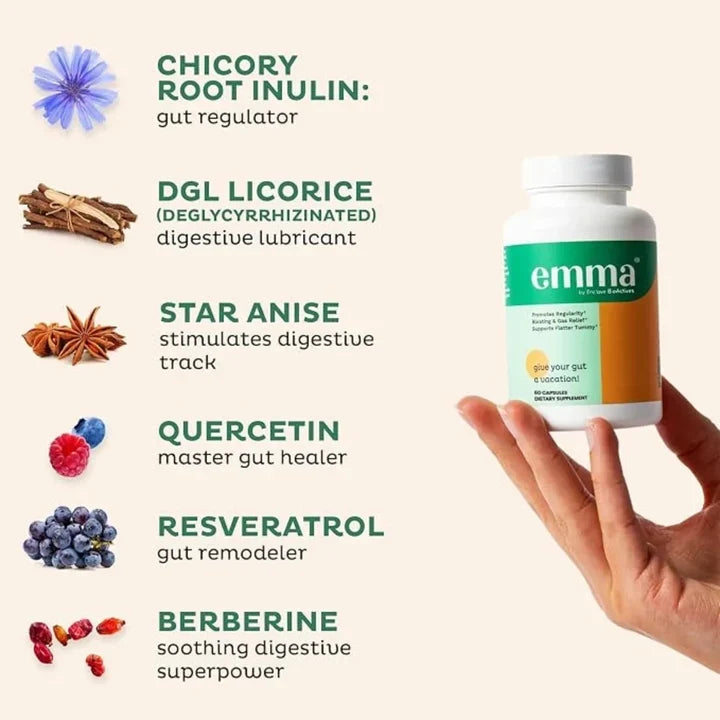 Emma Gut Health Support 60 Capsules