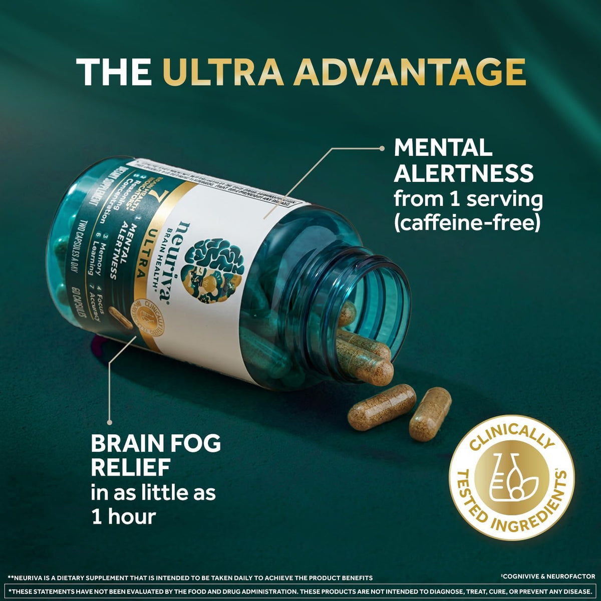 Neuriva Ultra Brain Health 60 Capsules