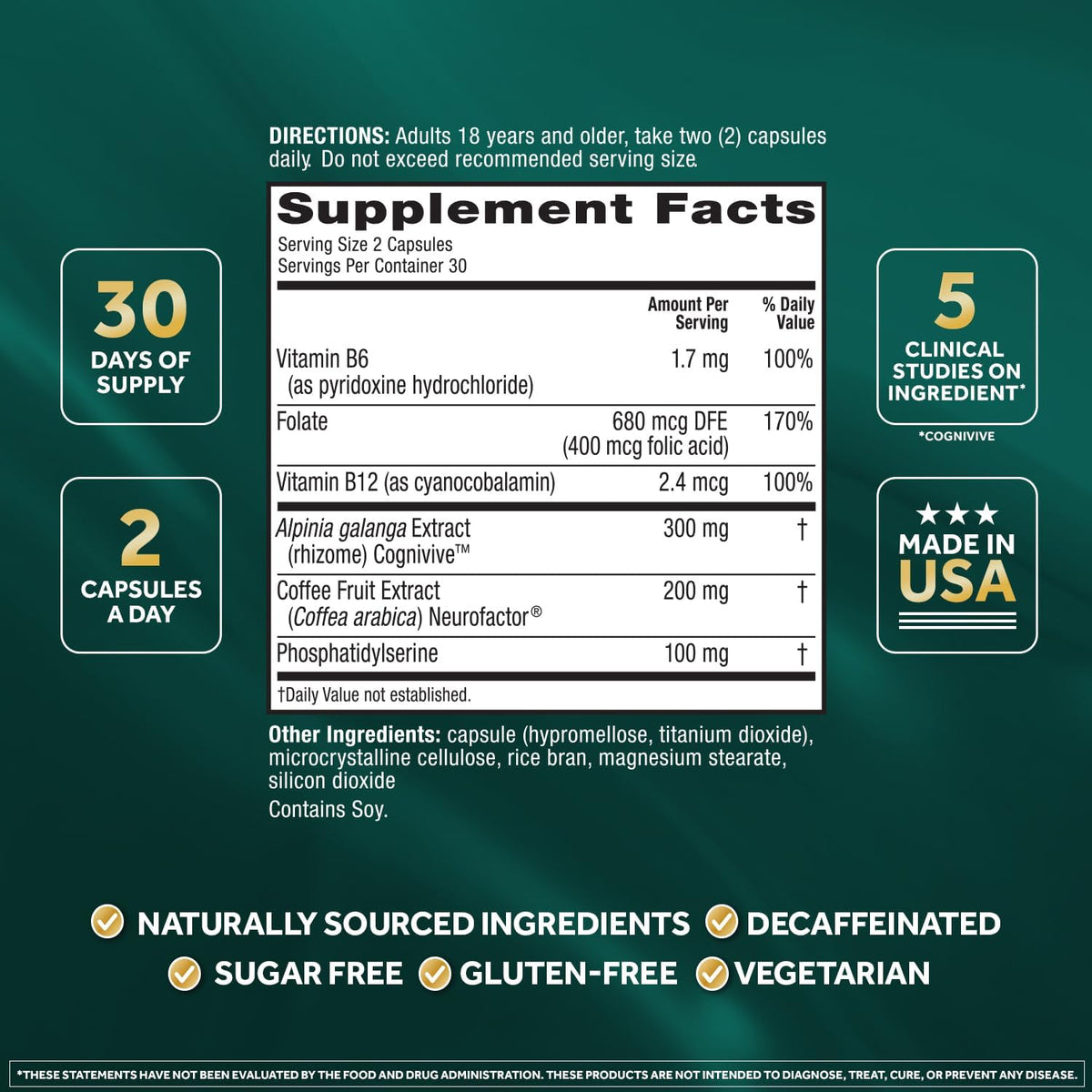 Neuriva Ultra Brain Health 60 Capsules