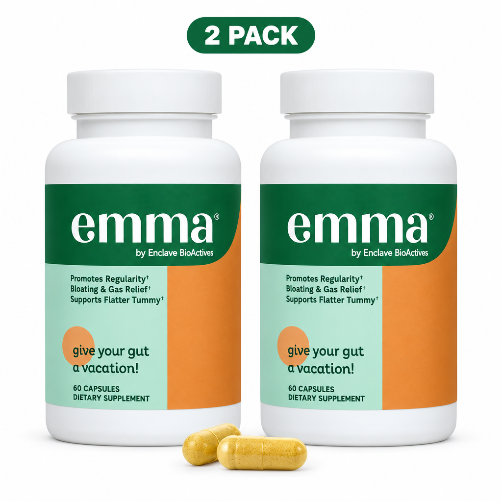 Emma Gut Health Support 60 Capsules ( Pack of 2 )