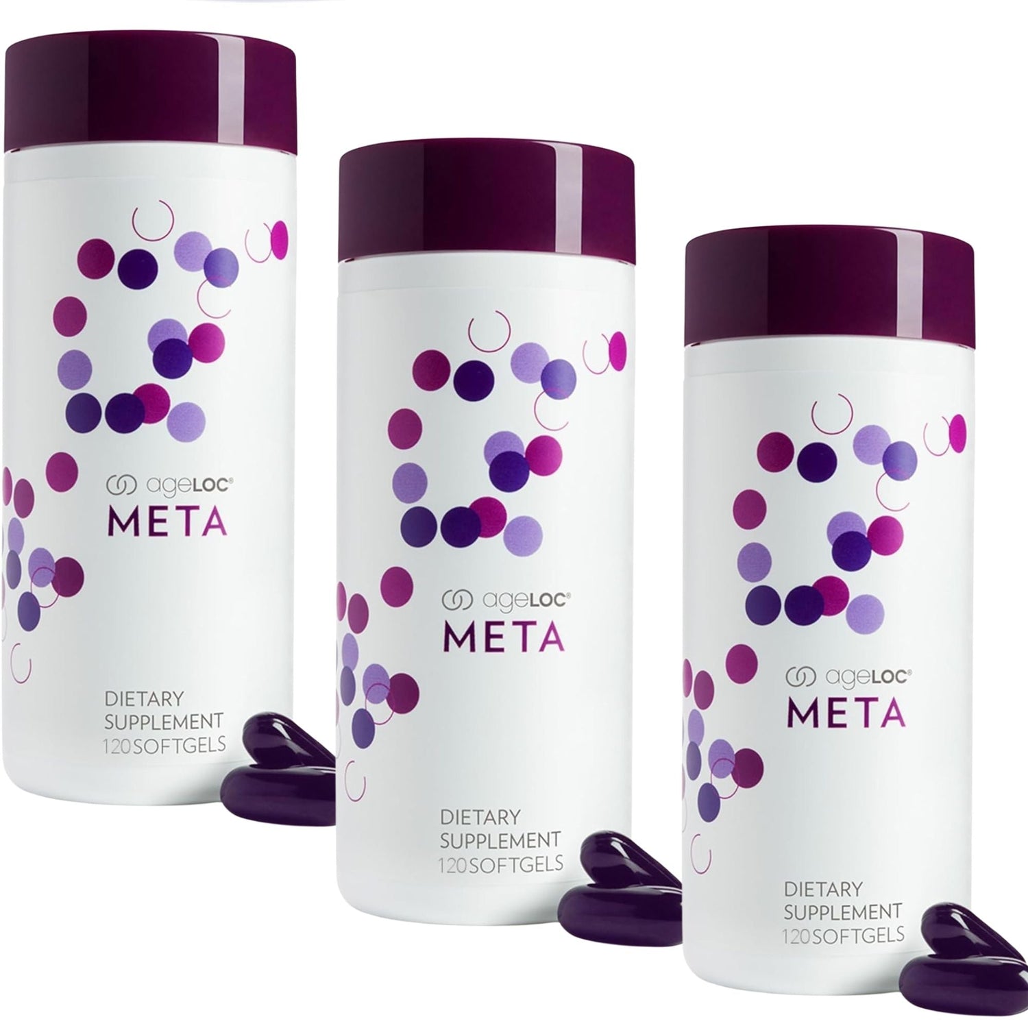 Nu Skin ageLOC Meta Dietary Supplement 120 Softgels