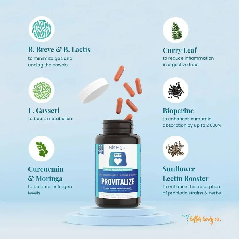 BB Company Provitalize Probiotic – 60 Capsules