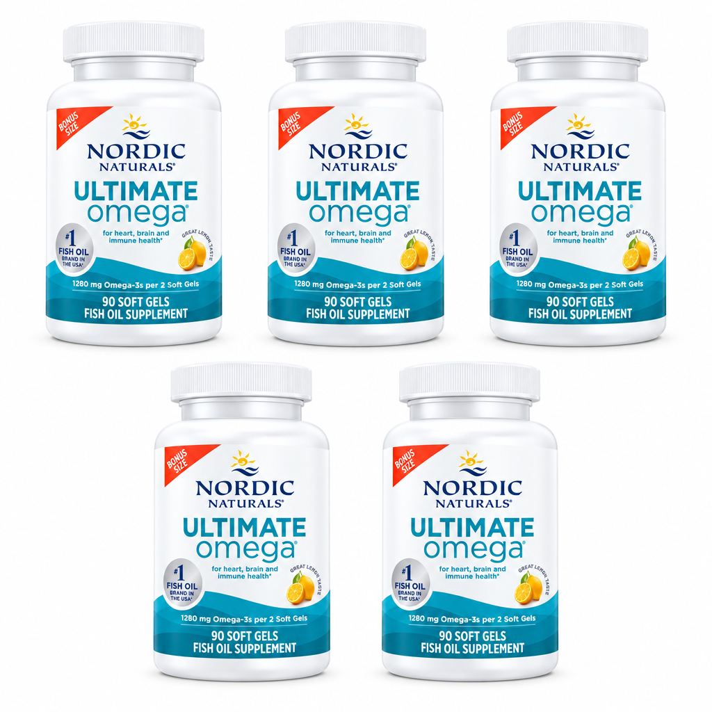Nordic Naturals Ultimate Omega 1280mg ( Pack of 5 )