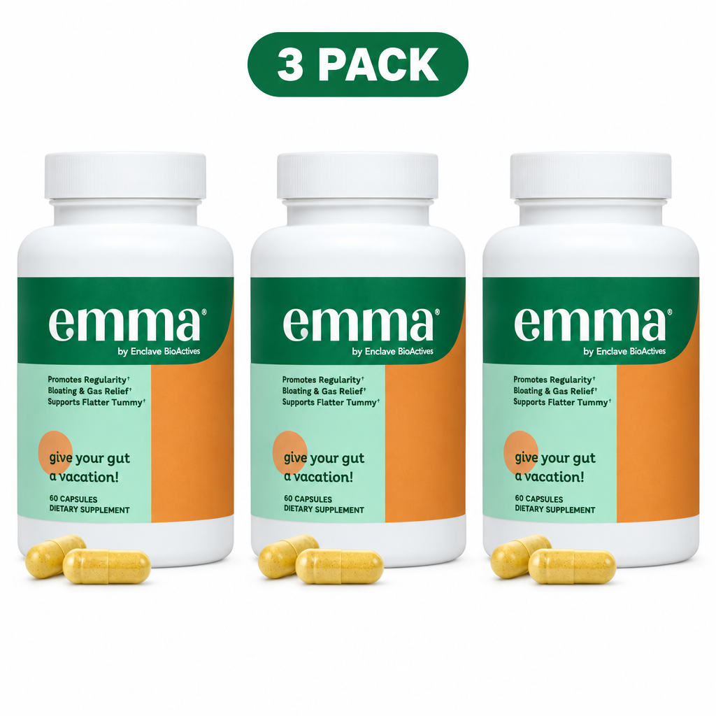 Emma Gut Health Support 60 Capsules ( Pack of 3 )