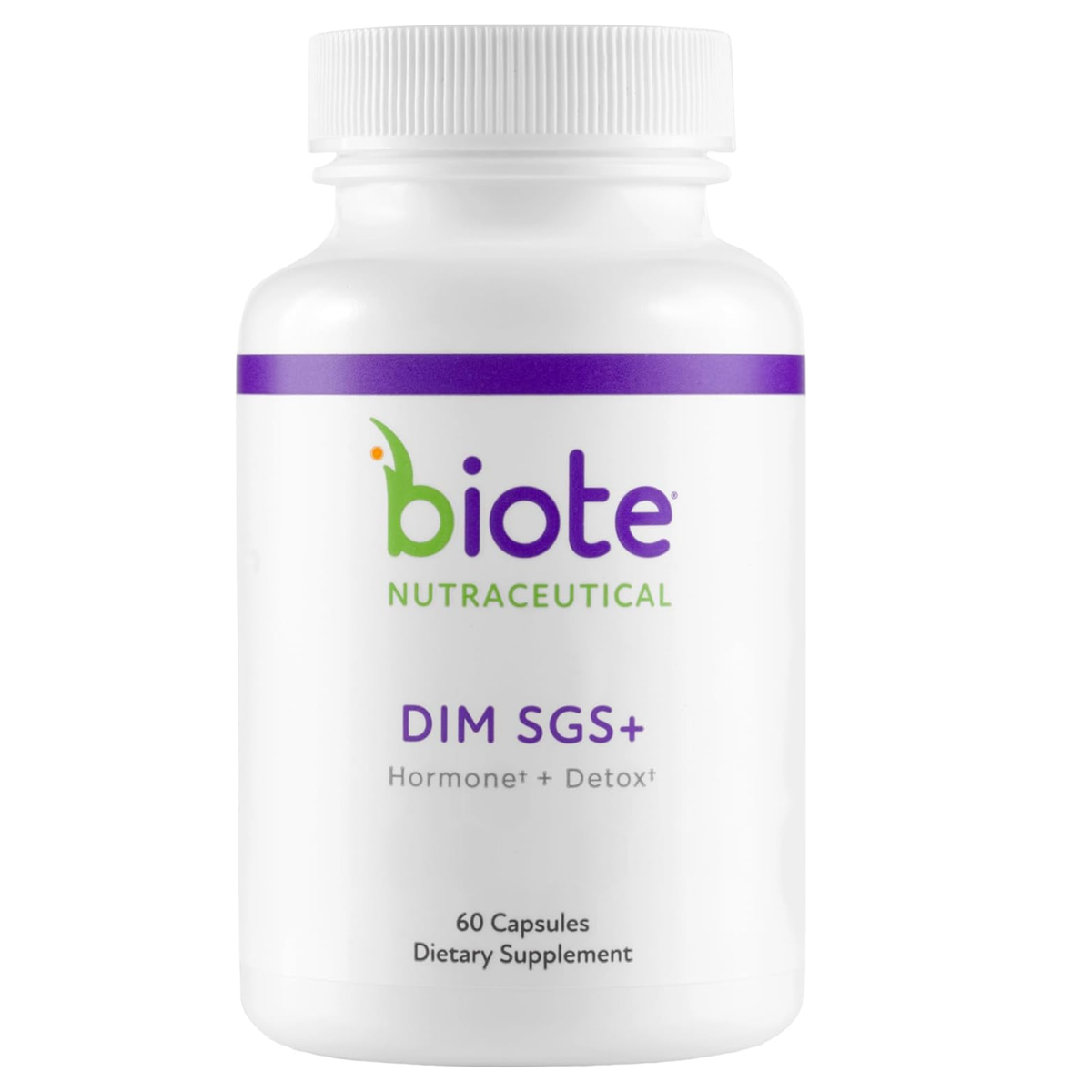 Biote Nutraceuticals DIM SGS+ Hormone + Detox — 60 Capsules