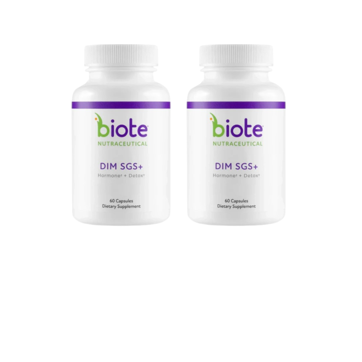Biote Nutraceuticals DIM SGS+ Hormone + Detox — 60 Capsules
