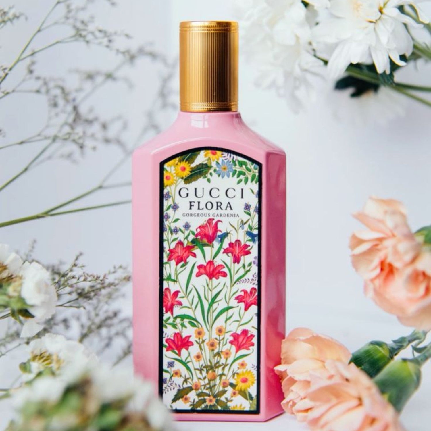 Gucci Flora Gorgeous Gardenia Eau de Parfum 100ml - Women Luxury Fragrance | Natural Spray