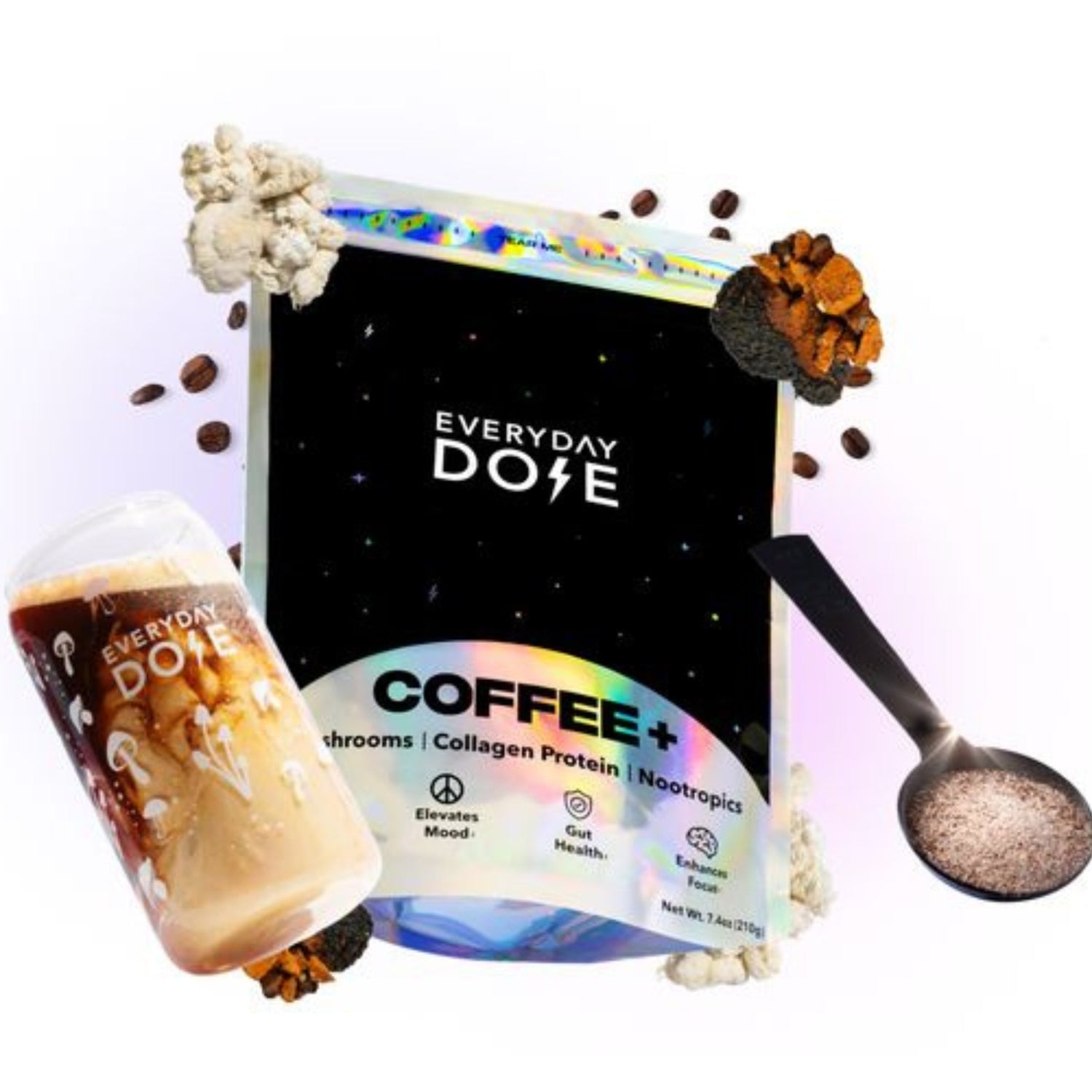 Mushroom Coffee Plus by Everyday Dose