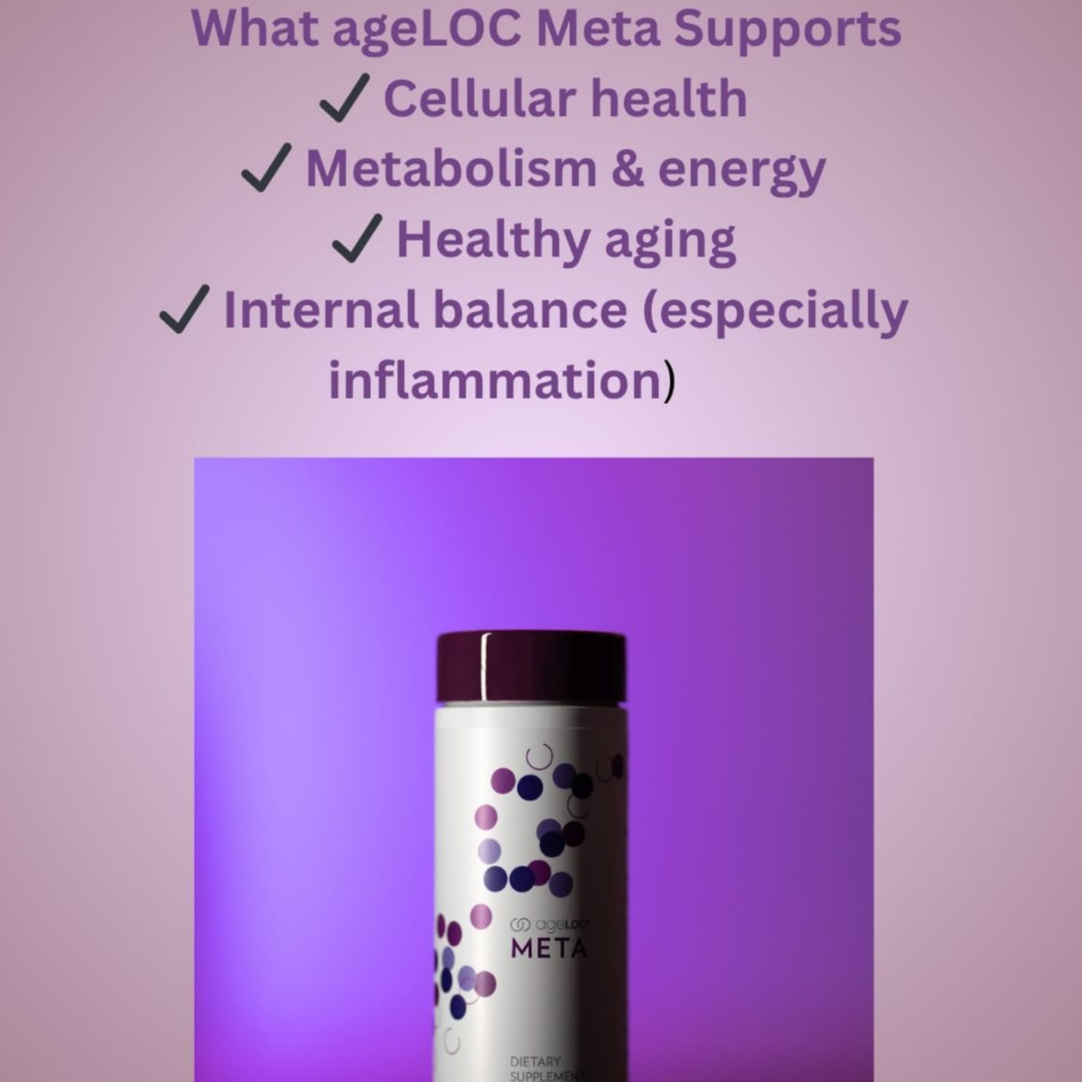 Nu Skin ageLOC Meta Metabolic Health Supplement