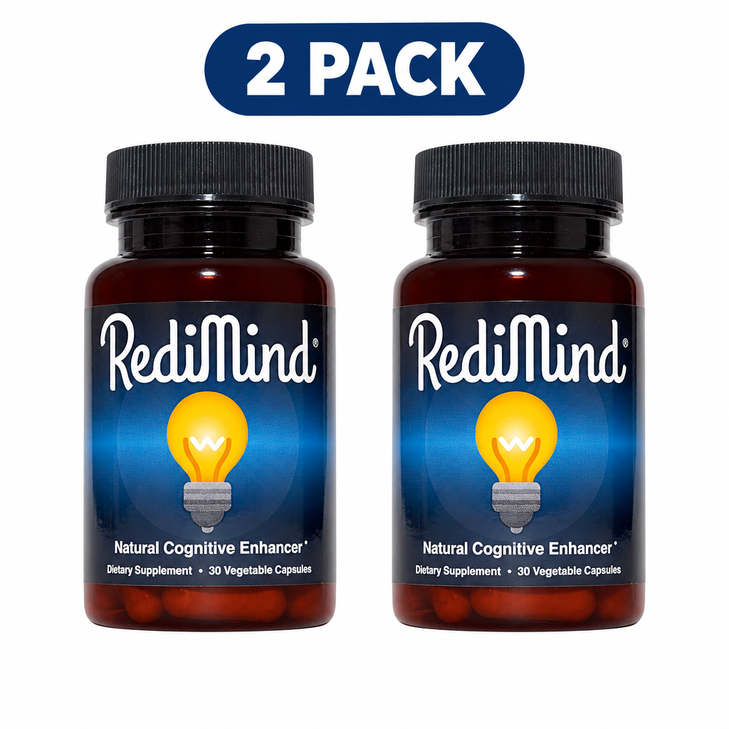 RediMind Natural Cognitive Enhancer 30 Vegetable Capsules ( Pack of 2 )