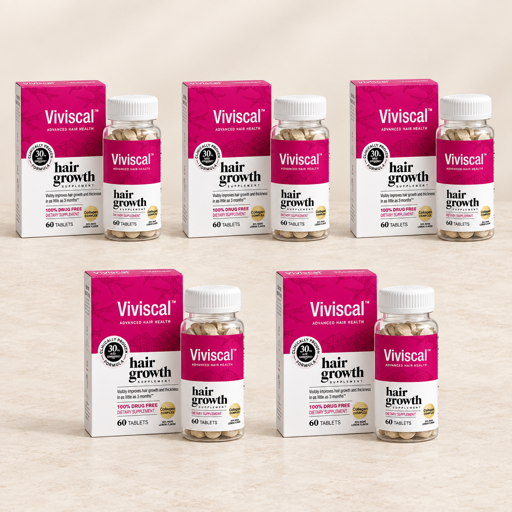 Viviscal Hair Growth Supplement for Women 60 Tablets ( Pack of 5 )