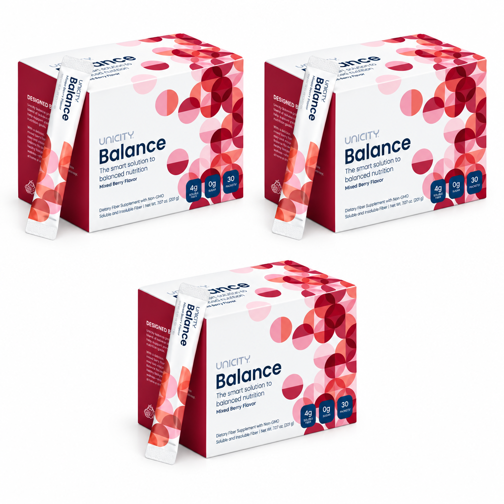 Unicity Balance Mixed Berry 30 Packets ( Pack of 3 )
