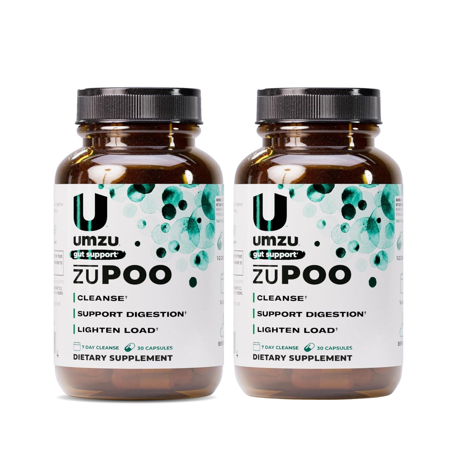 UMZU zuPOO Gut Support 30 Capsules | 7-Day Cleanse